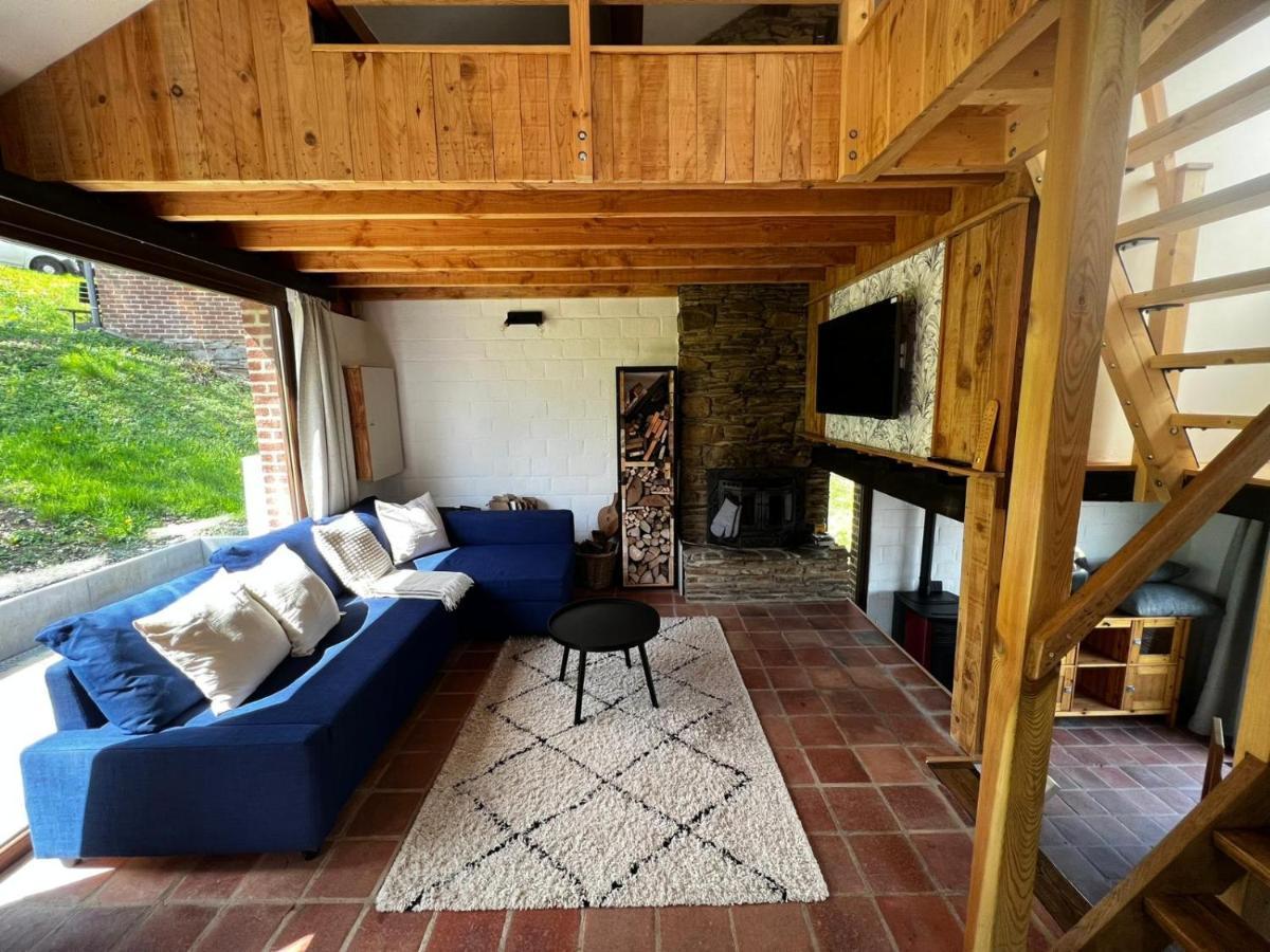 La Cabane D'Helie - Cottage En Pleine Foret - Domaine Du Bonsoy Hastiere-par-dela Экстерьер фото
